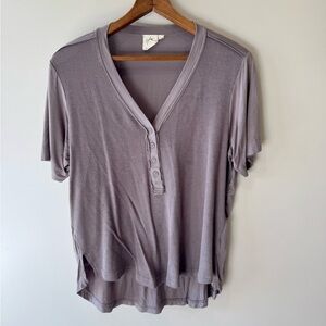 White Crow Henley Top